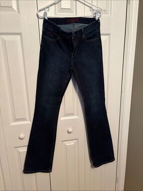 Chloe Dark Blue Flare Jeans